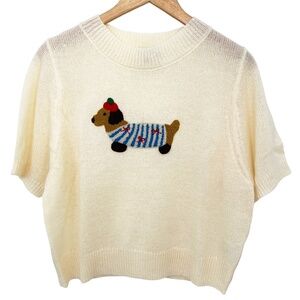 NWOT Dachshund Sweater Women’s Large